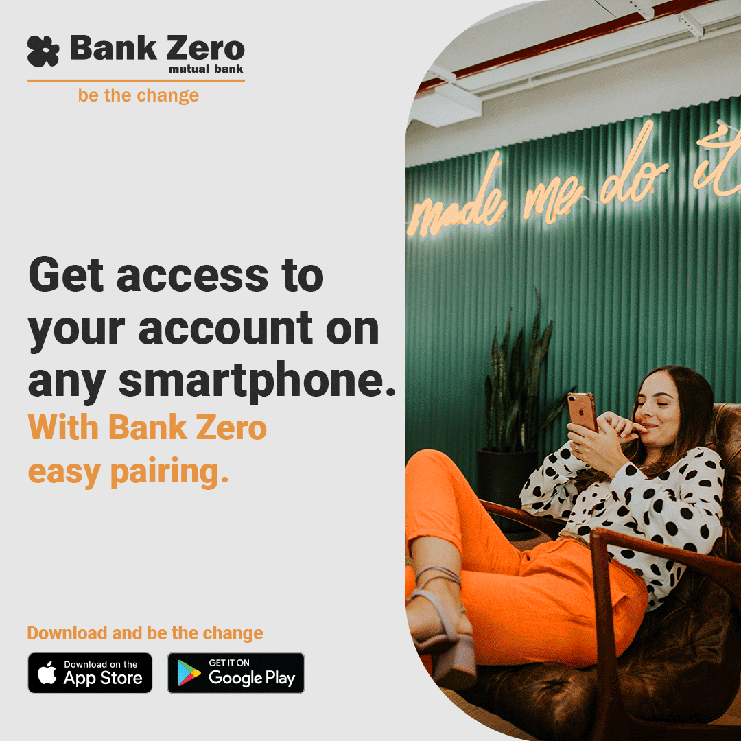 My Bank Zero Card Bank Zero be the change